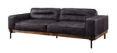 Silchester Antique Ebony Top Grain Leather Sofa Model 56505 By ACME Furniture